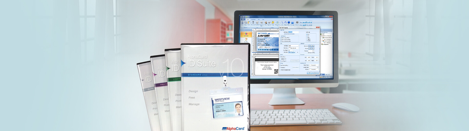 Identification Card Software for Timekeeping