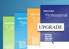 Upgrade for AlphaCard ID Software