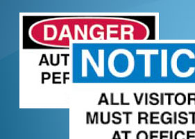 Visitor Management Signs