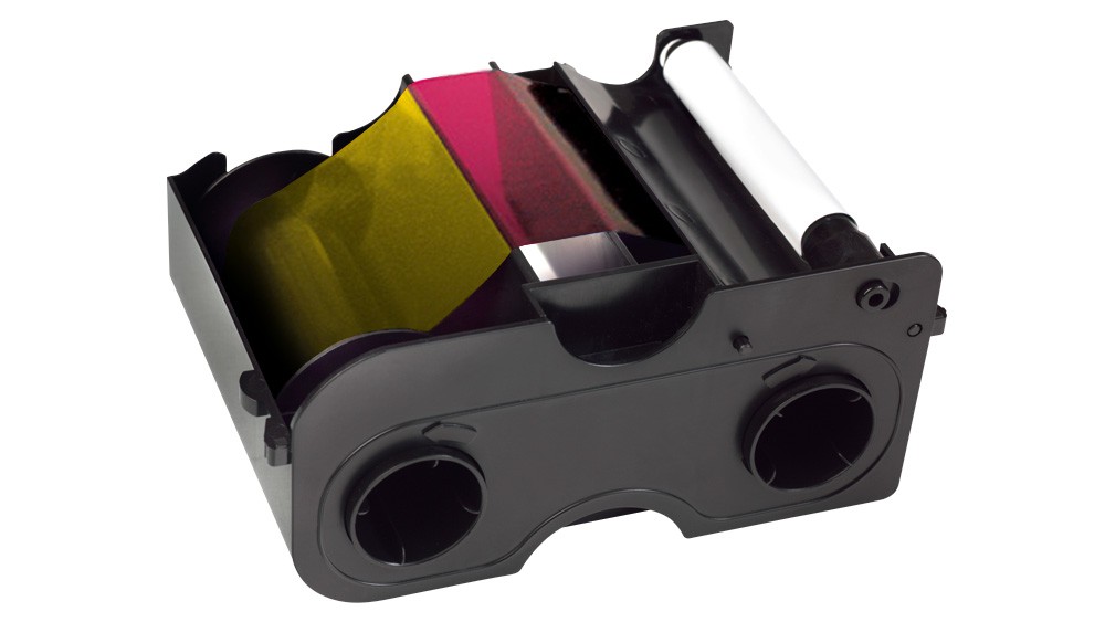 Fargo Ribbon Cartridge YMCFKOK Fluores - 175 Prints 