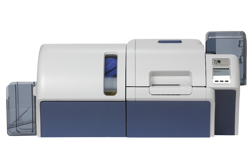 Zebra ZXP Series 8 Dual Sided Laminating Retransfer Card Printer 