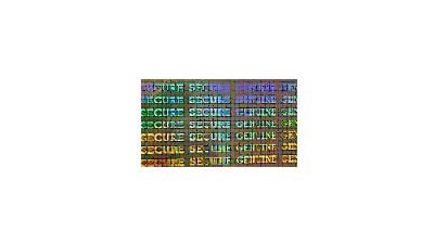Zebra Peel-n-Stick Hologram - 500 patches