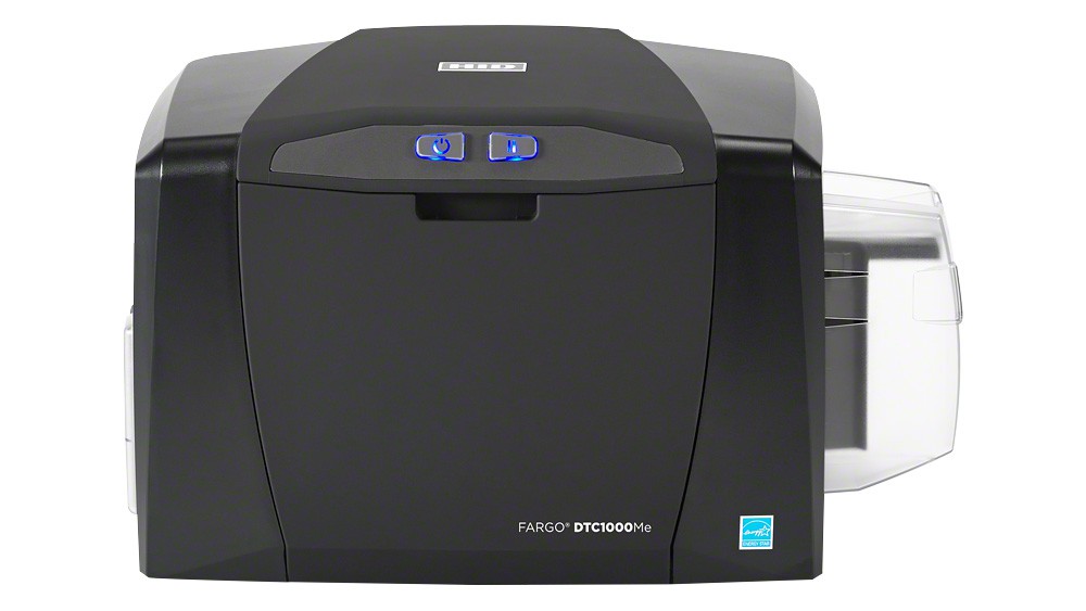 Fargo DTC1000Me Monochrome Single-Sided ID Card Printer