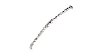 Nickel-Plated Steel Neck-Chain with Connector - 100