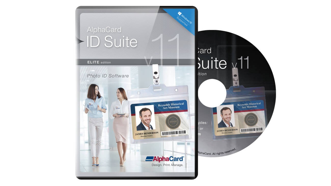 AlphaCard ID Suite Elite Software