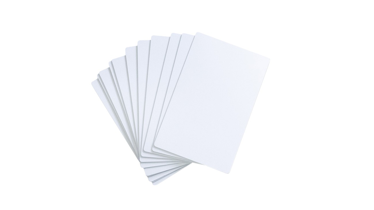 SwiftColor Oversized PVC Cards – 100 Count