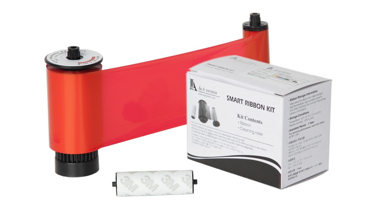 IDP Red Monochrome Ribbon Kit – 1,200 Prints