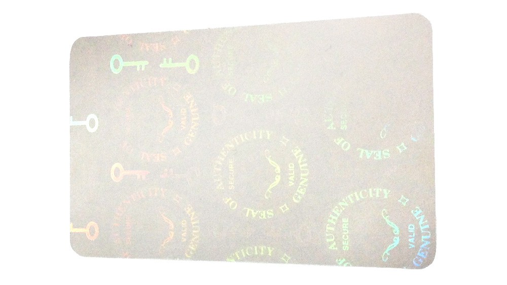 Seal of Authenticity Self-Adhesive Hologram Overlay - Pack of 100