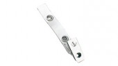 2-Hole Clip with Clear Vinyl Strap - 100