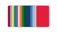 Blank Color PVC Cards, CR80 30mil - 100