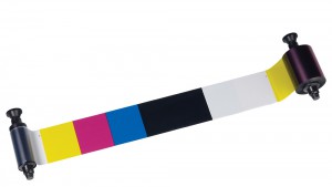Evolis Color Ribbon 5 Panel YMCKO - 500 prints