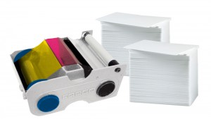 Printer Resupply Pack - 44210 Ribbon & PVC Cards