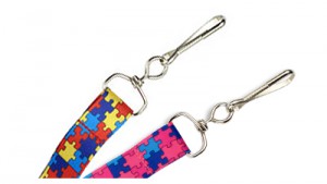 Autism Awareness Puzzle 3/4” Lanyards – Pack of 100