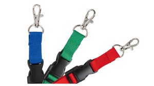 Detachable 5/8" Microweave Lanyards – Pack of 100