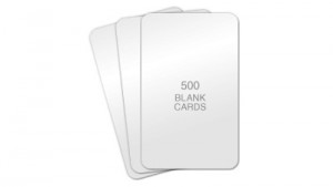 Blank PVC Cards - 10 mil -  500