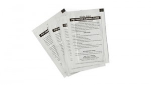 Zebra ID Card Printer Cleaning Cards - 100 Cards