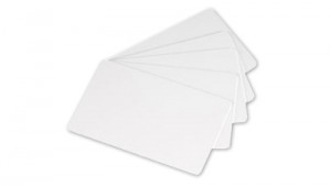 Evolis Rewritable PVC Cards (Blue) - 100 cards
