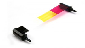 YMCKO Overcoating Color Ribbon For Nisca PR-C101