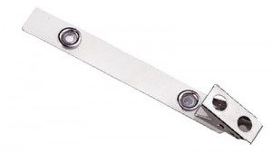 2-Hole Clip with Extra-Long Mylar Strap - 100