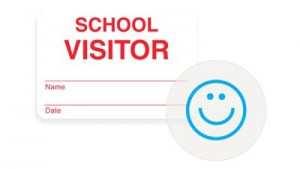 Expiring School Visitor Badge - 1000