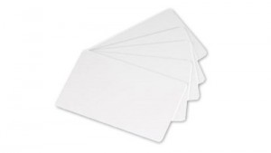 Evolis Rewritable PVC Cards - Black or Blue Printing - 100 cards