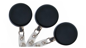 Heavy Duty Badge Reels with Reinforced Strap- Pack of 25