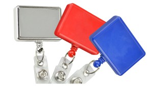 Rectangle Badge Reels - Pack of 25