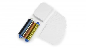 Media Kit - 400 PVC Cards with 1 Slot and YMCO Ribbon