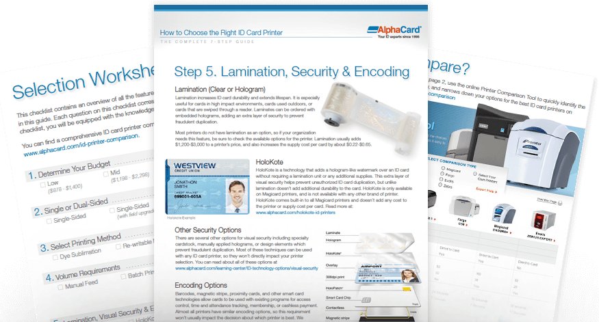 Buyer's Guide to ID Card Printers